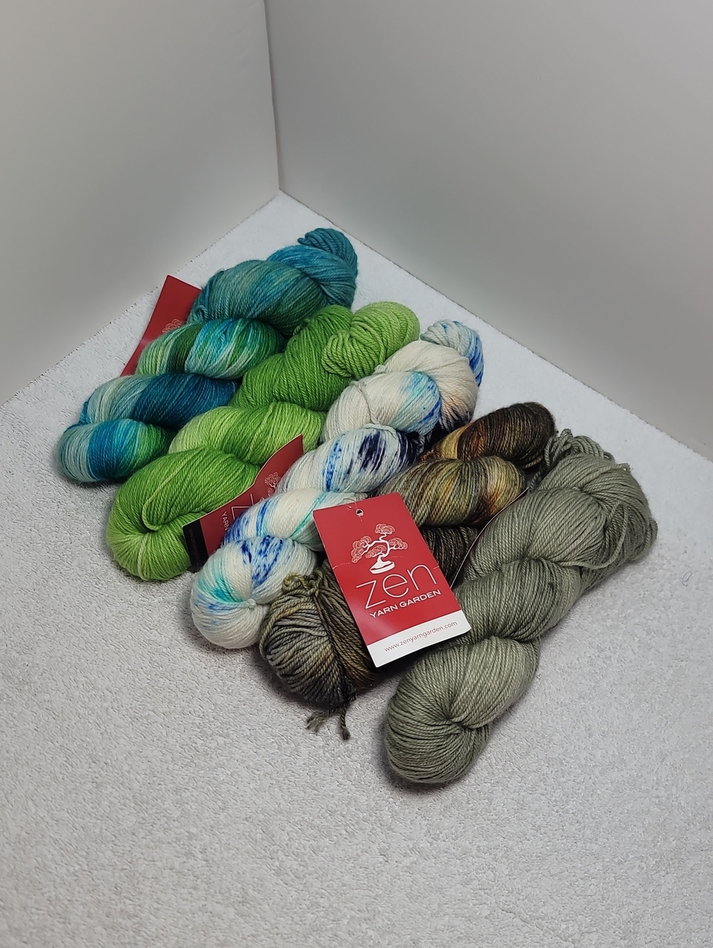 Zen Yarn Garden -Assorted Bundle Of 5 Skeins - NWT